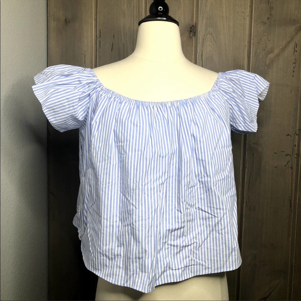 Zara off the shoulder top